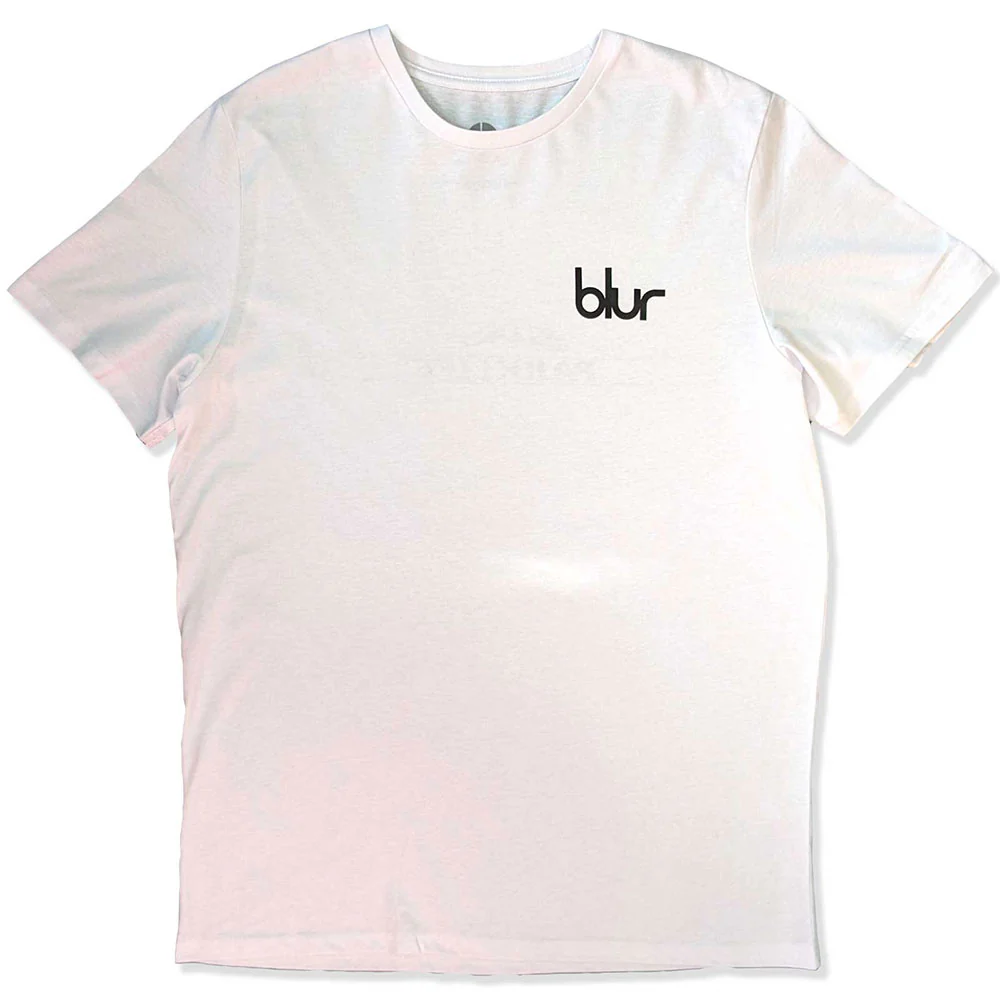 Blur Parklife White Small T-Shirt