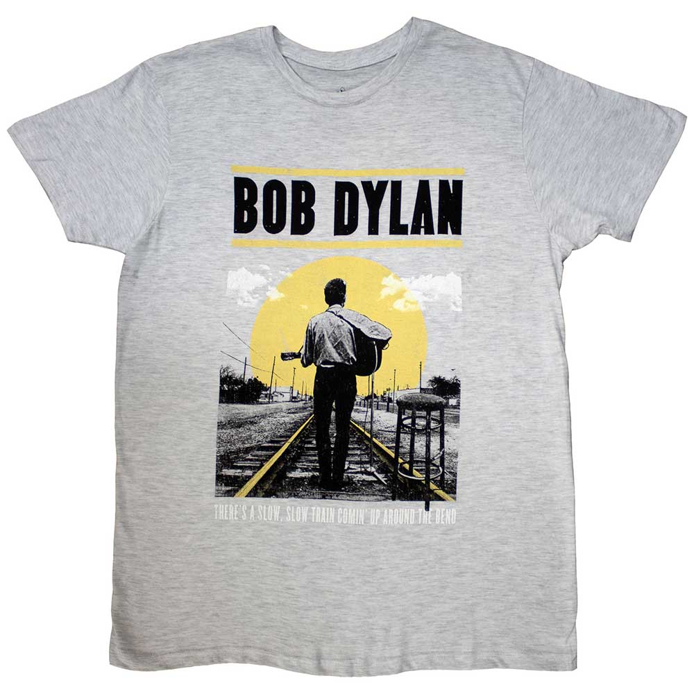 Bob Dylan Slow Train Grey XX-Large T-Shirt