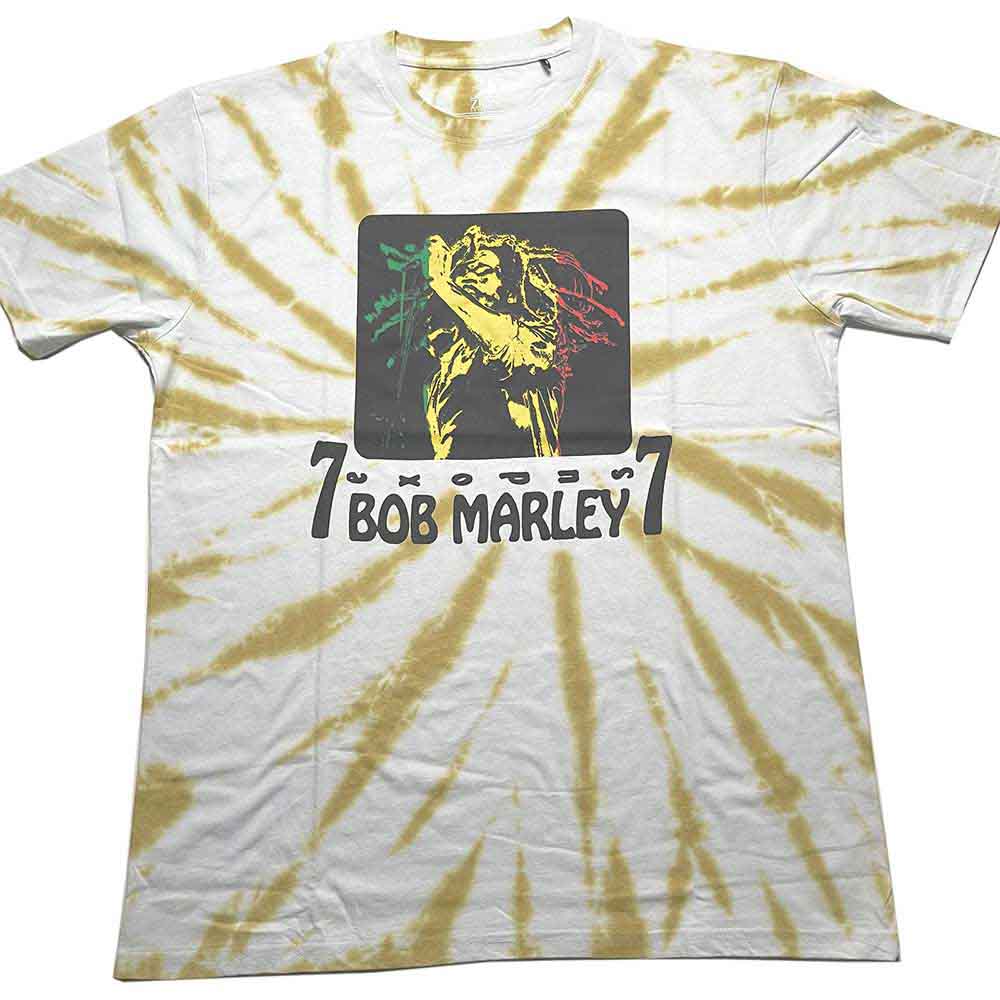 Bob Marley 77 White Small T-Shirt
