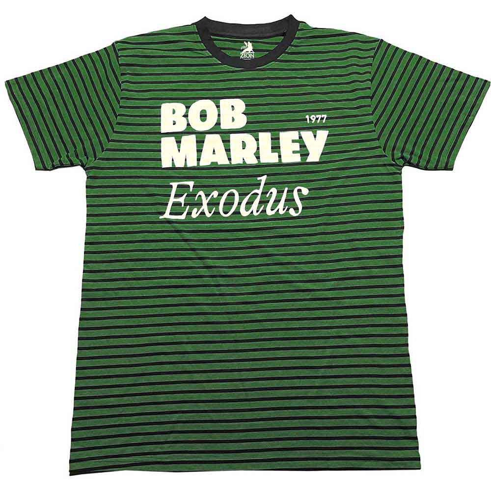 Bob Marley Exodus Black and Green Small T-Shirt