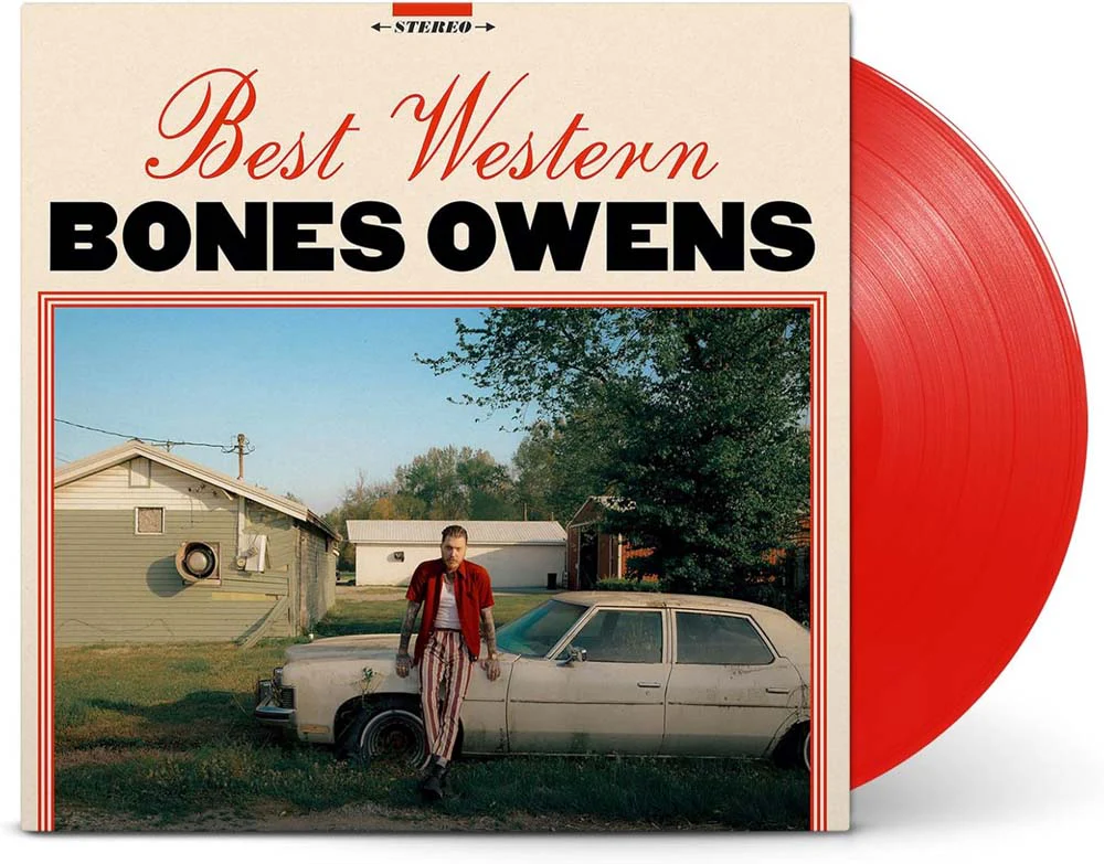 Bones Owens Best Western Vinyl LP Opaque Red Colour 2025