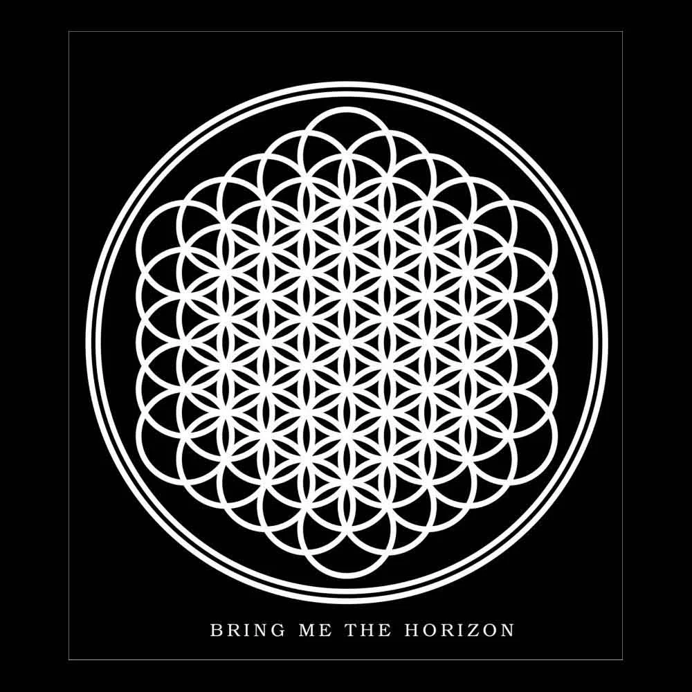Bring Me The Horizon Flower of Life Ladies Large Zipped Hoodie - Image 2