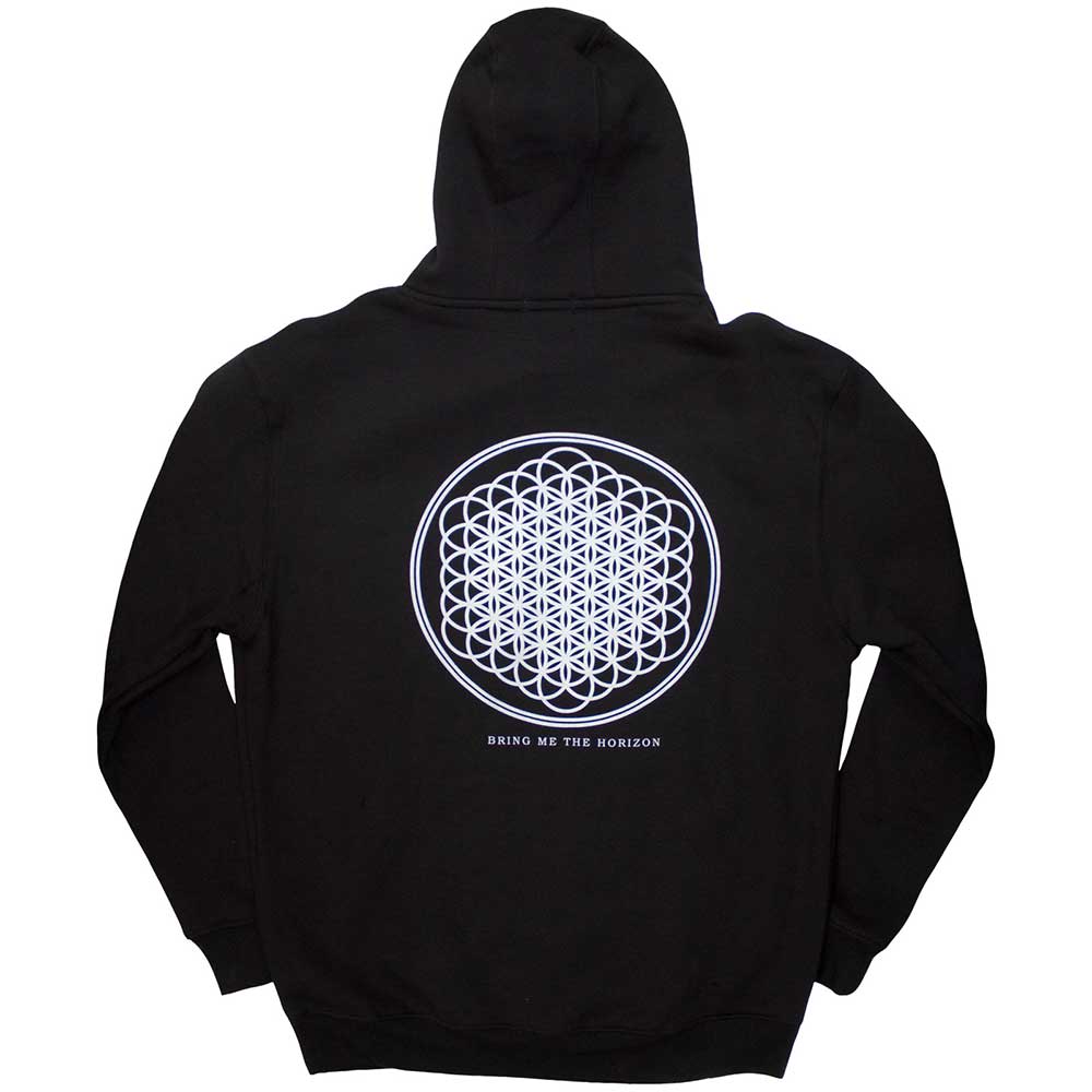 Bring Me The Horizon Flower of Life Large Hoodie - Image 2