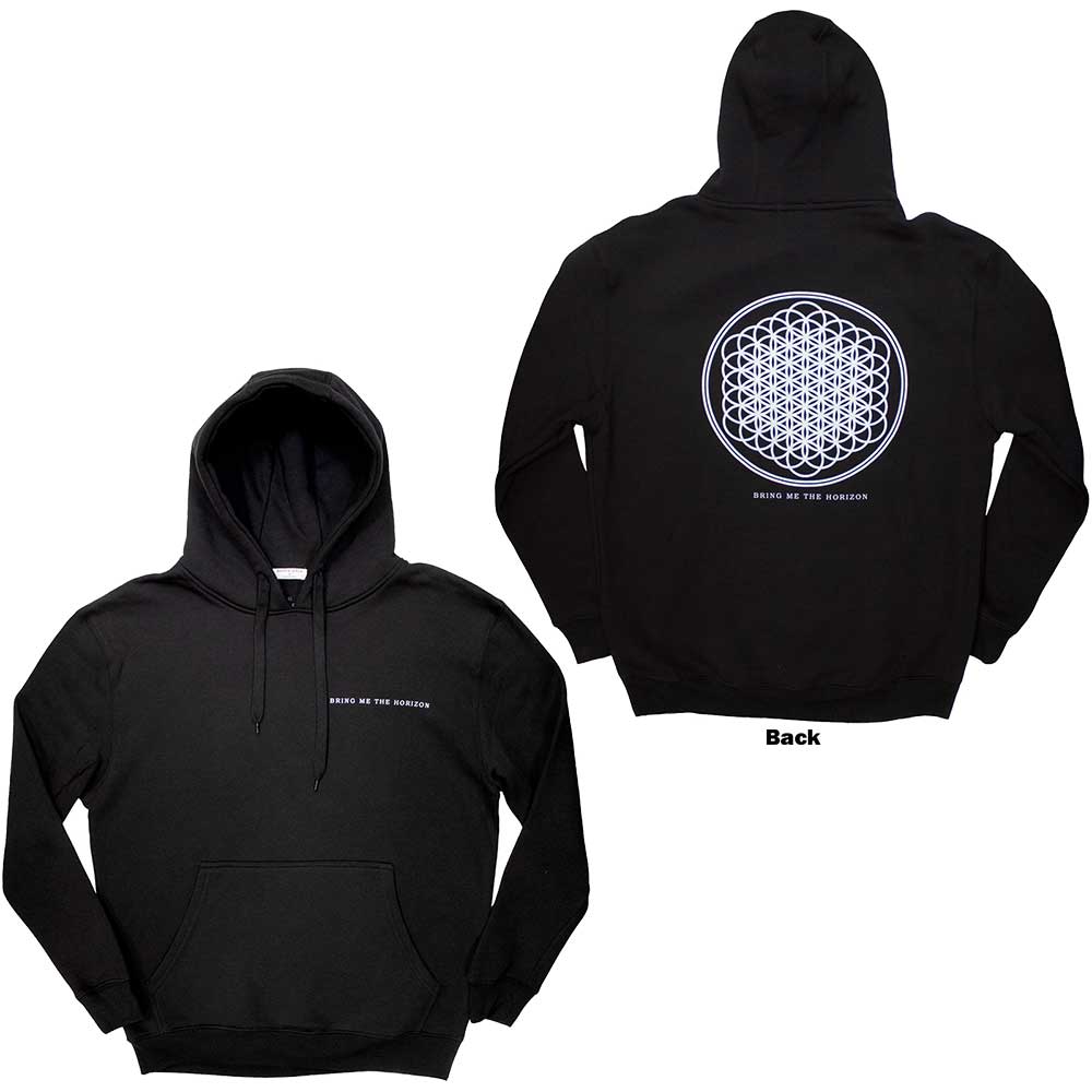 Bring Me The Horizon Flower of Life XX-Large Hoodie - Image 3