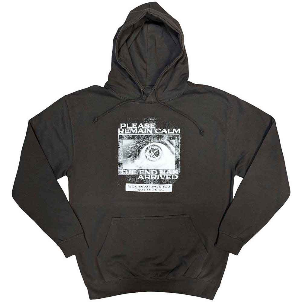Bring Me The Horizon Remain Calm FP Grey Small Hoodie