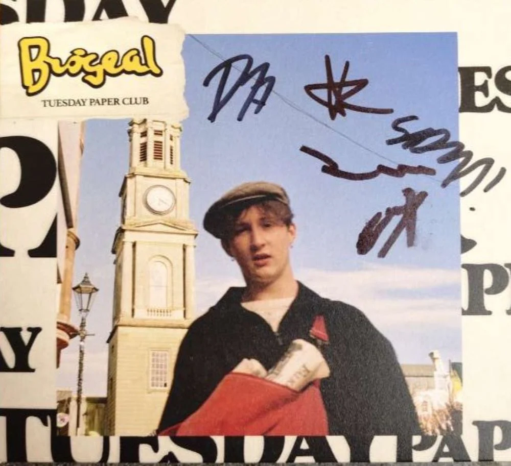 Brògeal Tuesday Paper Club Vinyl LP Indies Sky Blue Colour *SIGNED* 2025