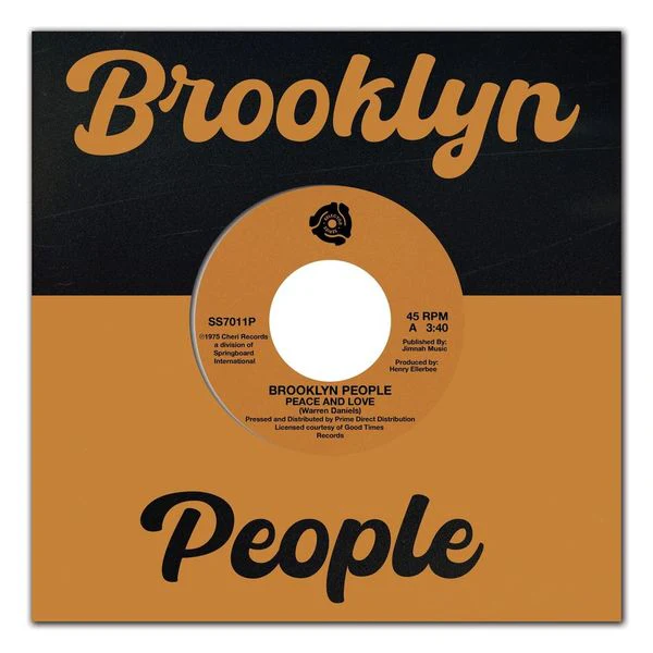 Brooklyn People Peace and Love / Wreck 7" Vinyl Single RSD 2025