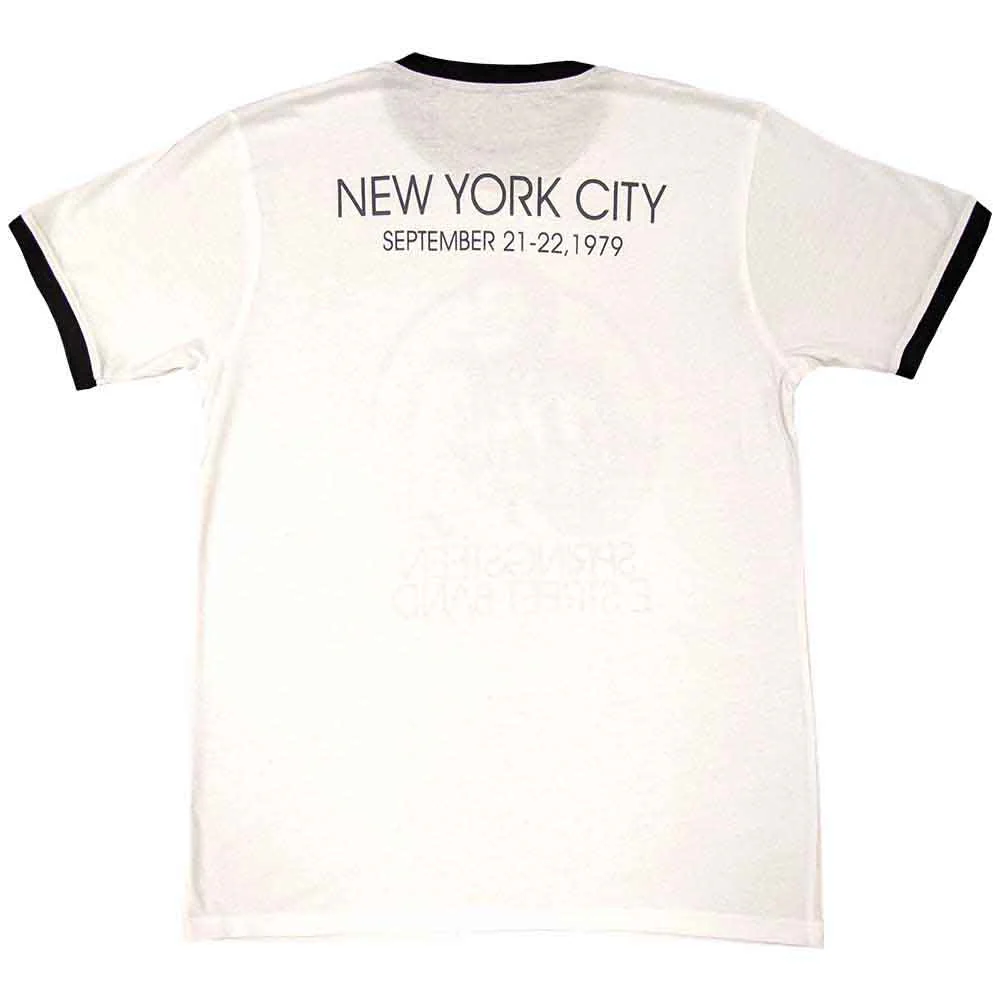 Bruce Springsteen NYC Ringer White XX-Large T-Shirt - Image 2