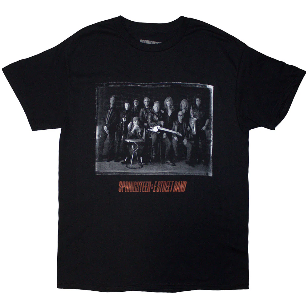 Bruce Springsteen Tour '24 E-Street Photo Black XX-Large T-Shirt