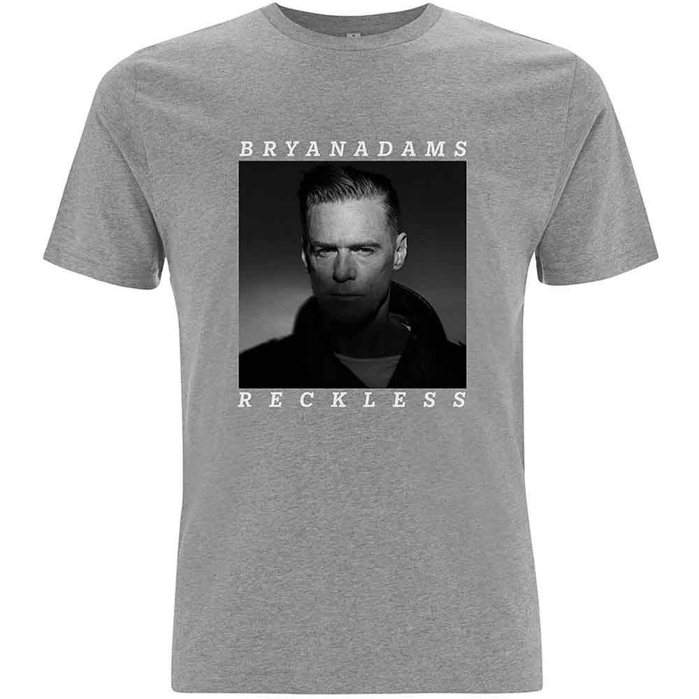 Bryan Adams Reckless Grey X-Large Unisex T-Shirt