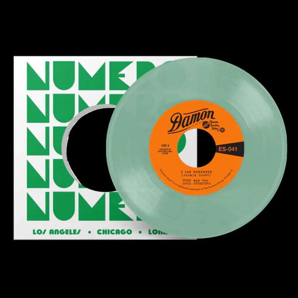 Bump & the Soul Stompers I Can Remember / Standing On The Outside 7" Vinyl Single Coke Bottle Clear Colour 2024