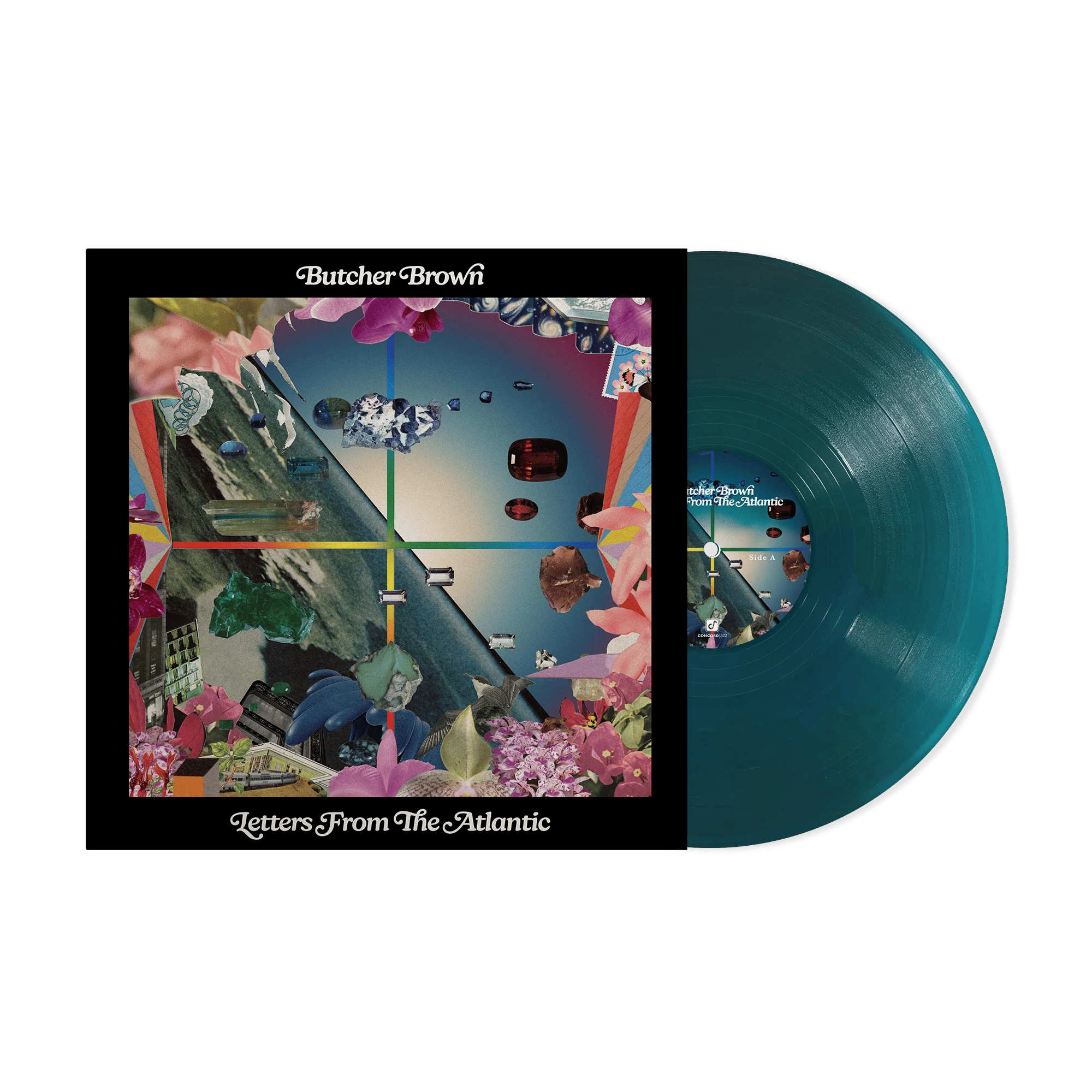 Butcher Brown Letters From The Atlantic Vinyl LP Translucent Sea Blue Colour 2025
