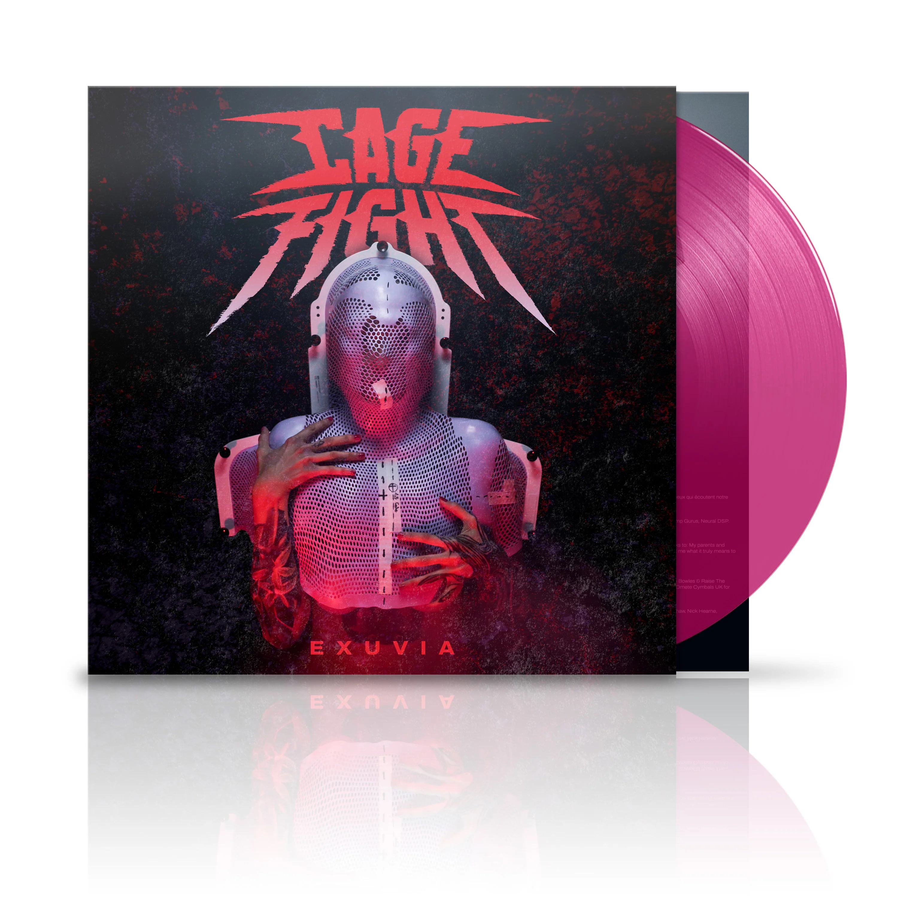 Cage Fight Exuvia Vinyl LP Transparent Magenta Colour 2026