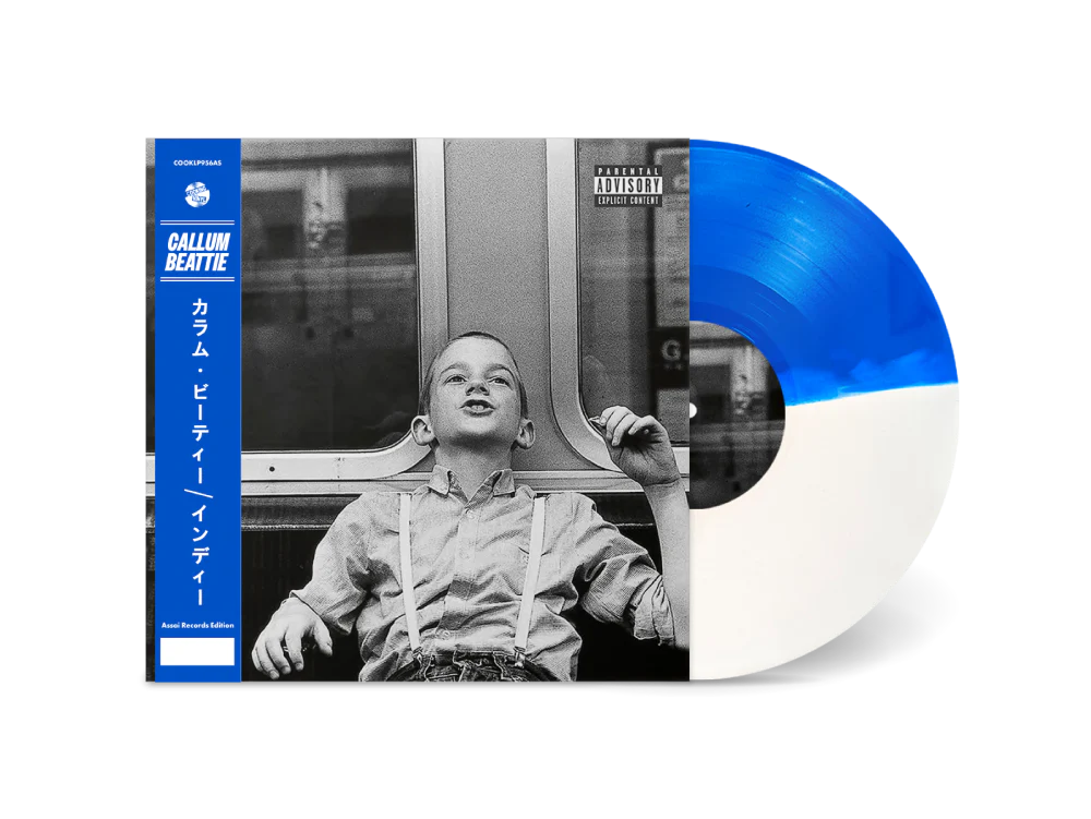 Callum Beattie INDI Vinyl LP Scottish Signed Assai Obi Edition Half-Blue/Half-White Colour 2026 - Image 2