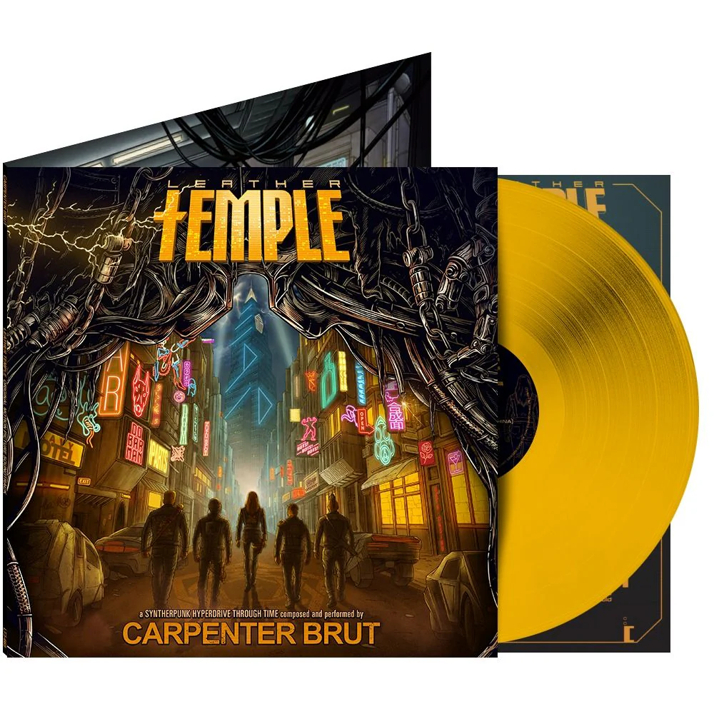 Carpenter Brut Leather Temple Vinyl LP Yellow Colour 2026