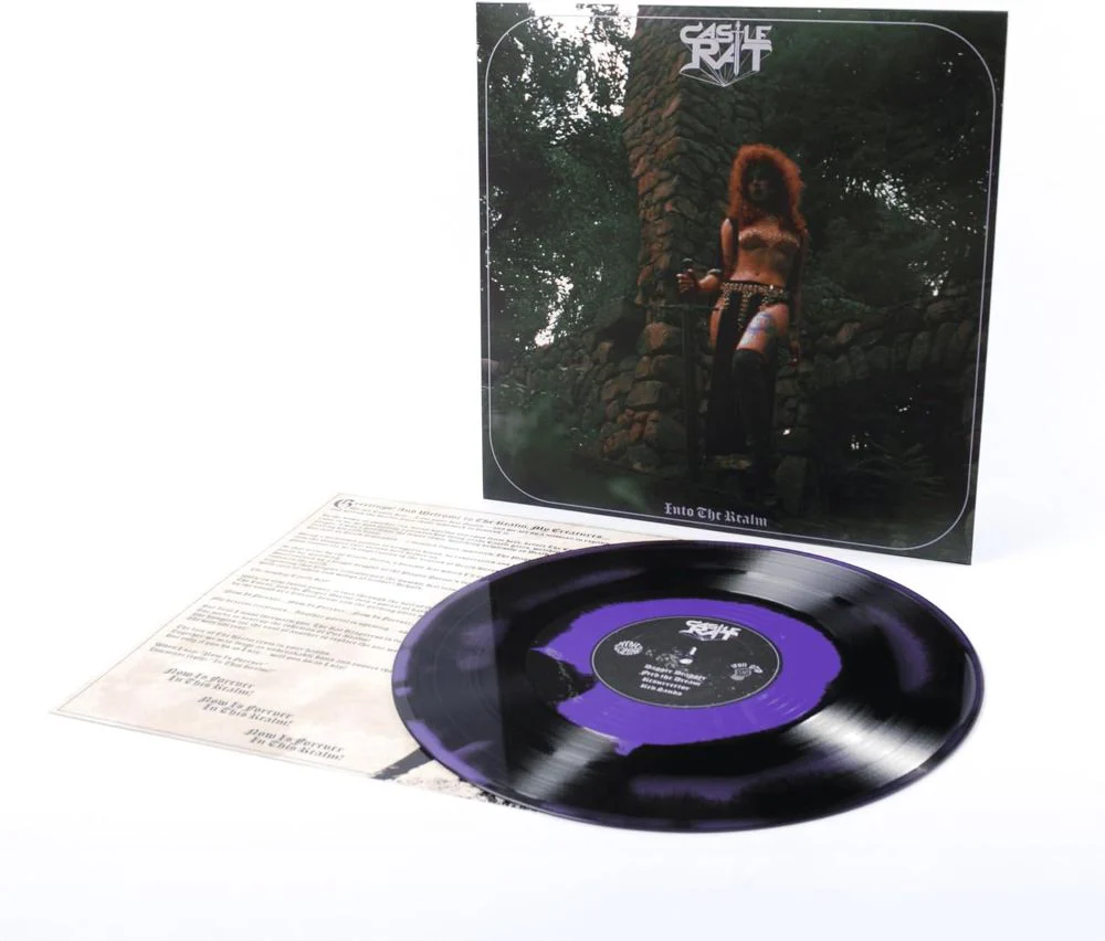 Castle Rat Into The Realm Vinyl LP Portal Purple and Black Colour 2025