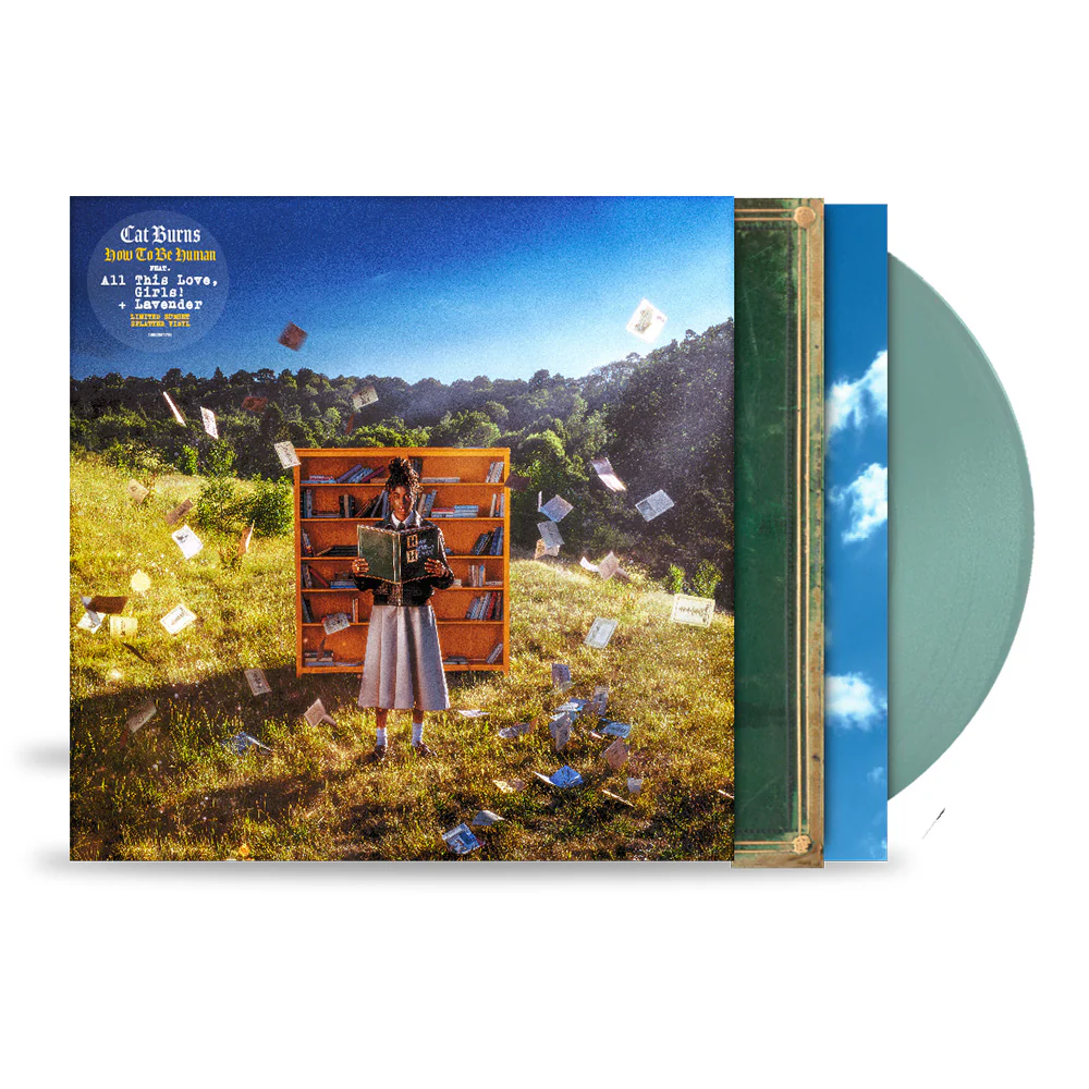 Cat Burns How to Be Human Vinyl LP Transparent Sky Blue Colour 2025