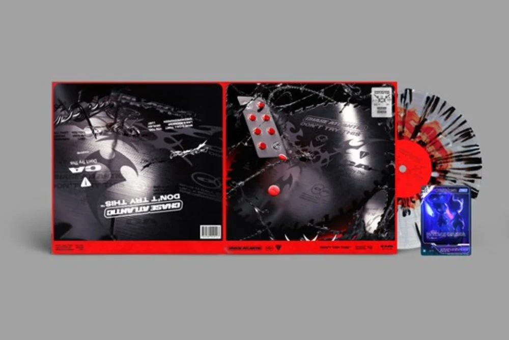 Chase Atlantic DON'T TRY THIS Vinyl LP Clear w/Red & Orange Smush + Black & White Splatter Colour 2026