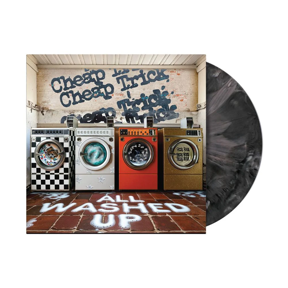 Cheap Trick All Washed Up Vinyl LP Graphite Marble Colour 2025 - Image 2