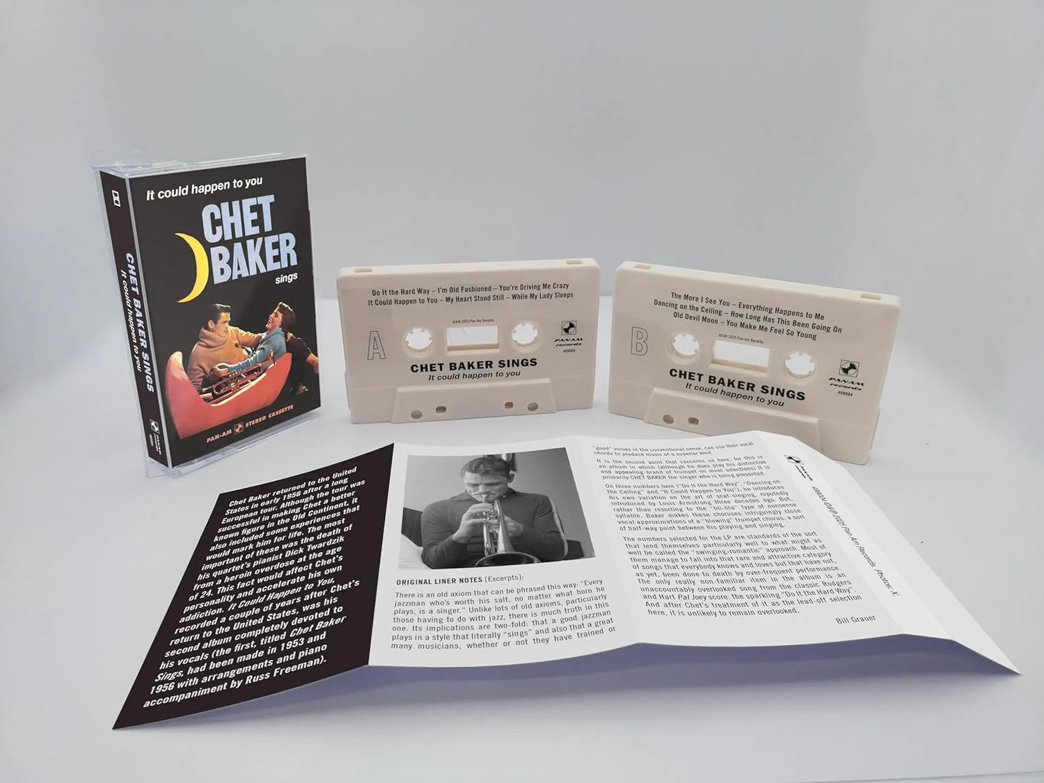 Chet Baker Sings - It Could Happen To You Cassette Tape 2025 - Image 3