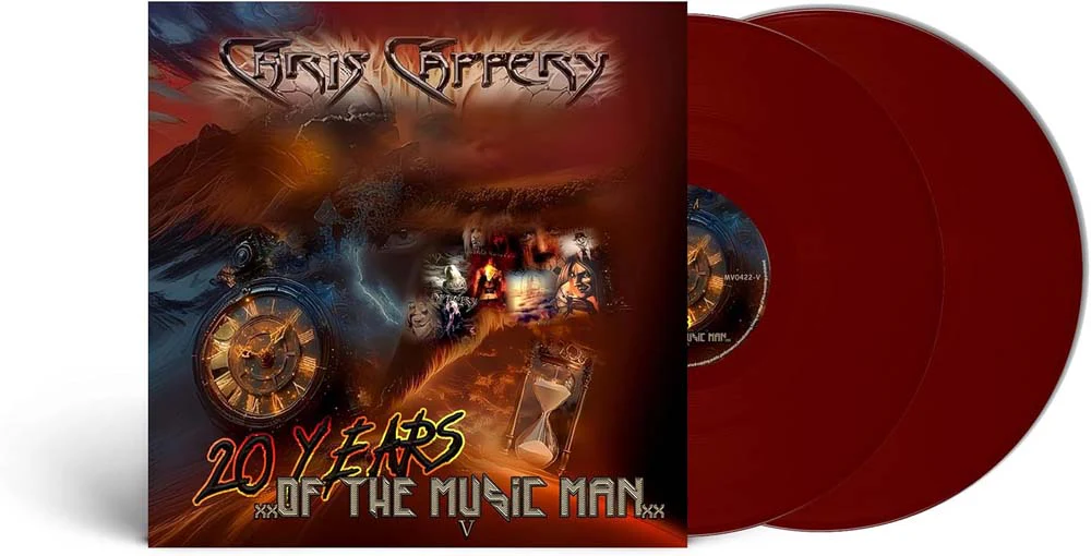 Chris Caffery 20 Years Of The Music Man Vinyl LP Oxblood Colour 2025