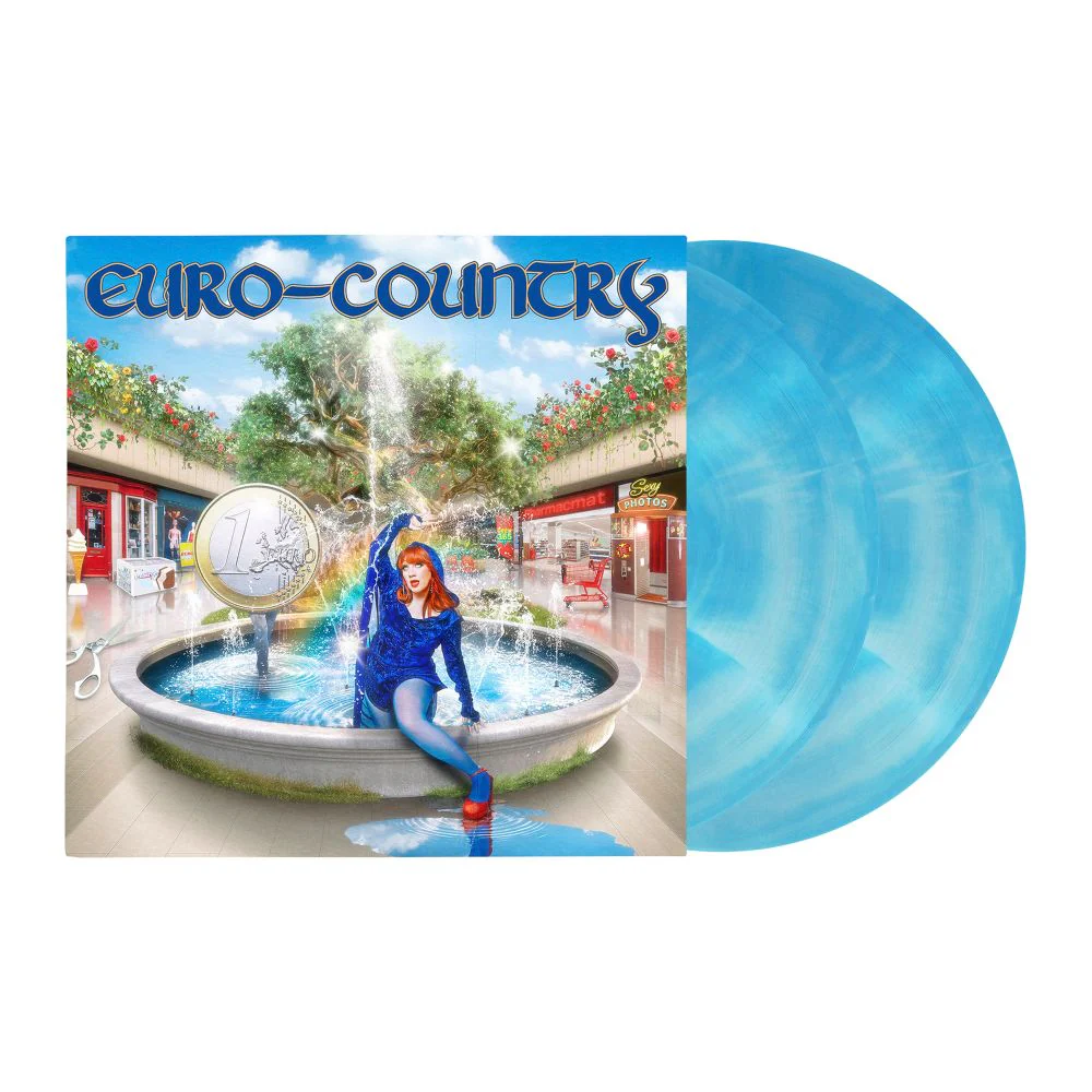 CMAT EURO-COUNTRY Vinyl LP Cloudy Blue Colour 2025 - Image 2
