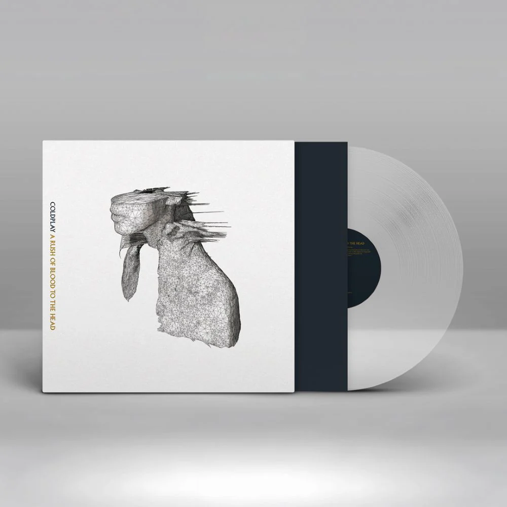 Coldplay A Rush of Blood to the Head Vinyl LP Clear EcoRecord Colour 2025