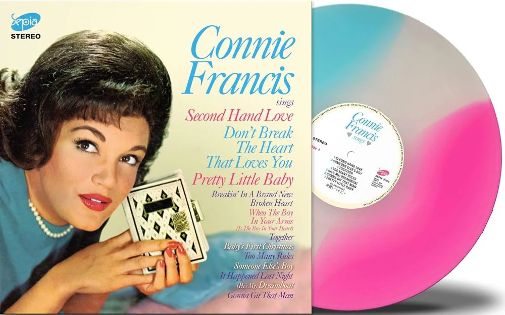 Connie Francis Connie Francis sings Second Hand Love & Pretty Little Baby etc. Vinyl LP Multi Colour 2026