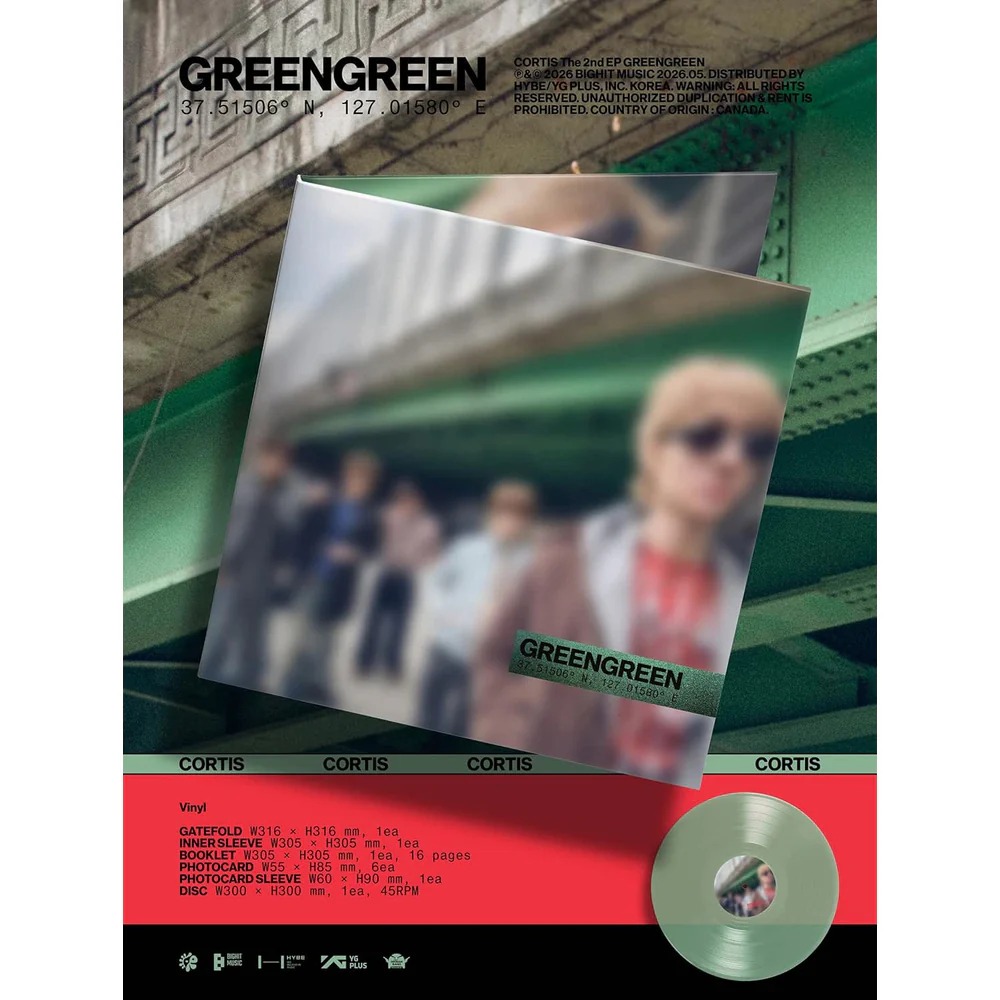 Cortis Greengreen Vinyl LP 2026