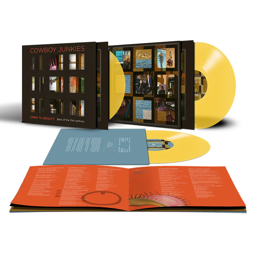 Cowboy Junkies Open to Beauty: Best of the 21st Century Vinyl LP Transparent Yellow Colour 2026