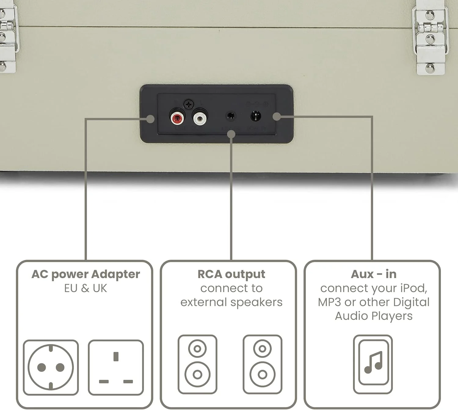 Crosley Voyager Portable Dune Turntable - Image 3