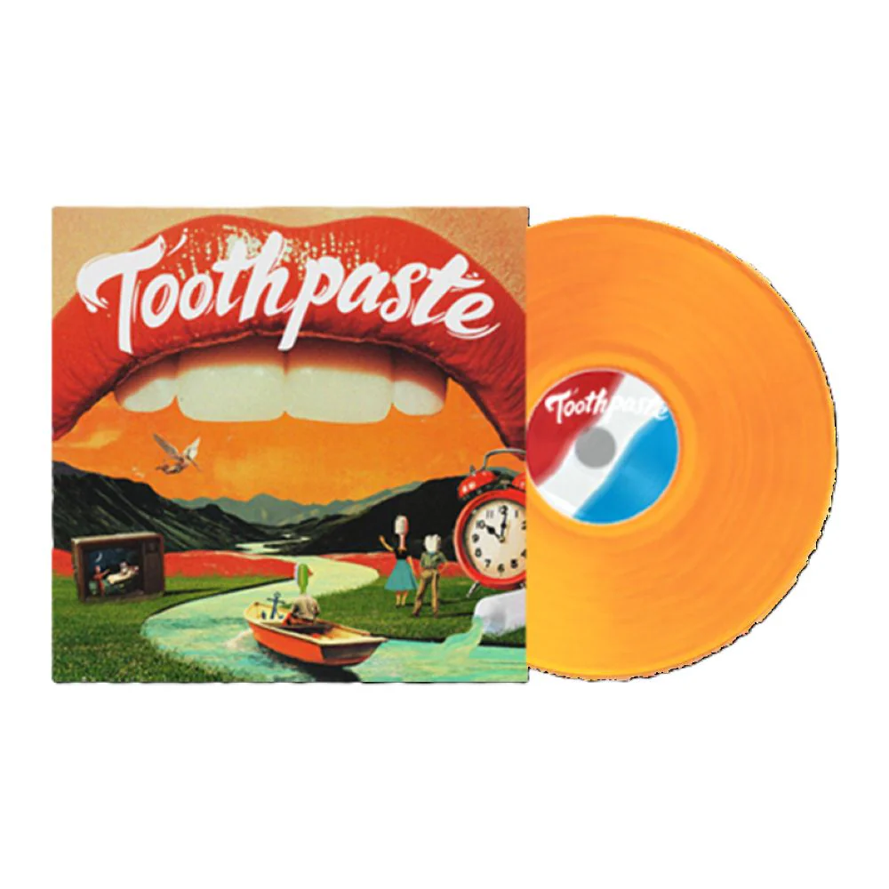 Crystal Tides Toothpaste Vinyl LP Orange Colour 2026