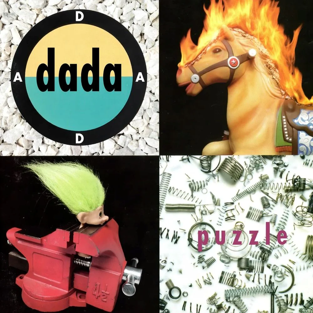 Dada Puzzle Vinyl LP Strawberry w/Black Swirl Colour RSD 2025