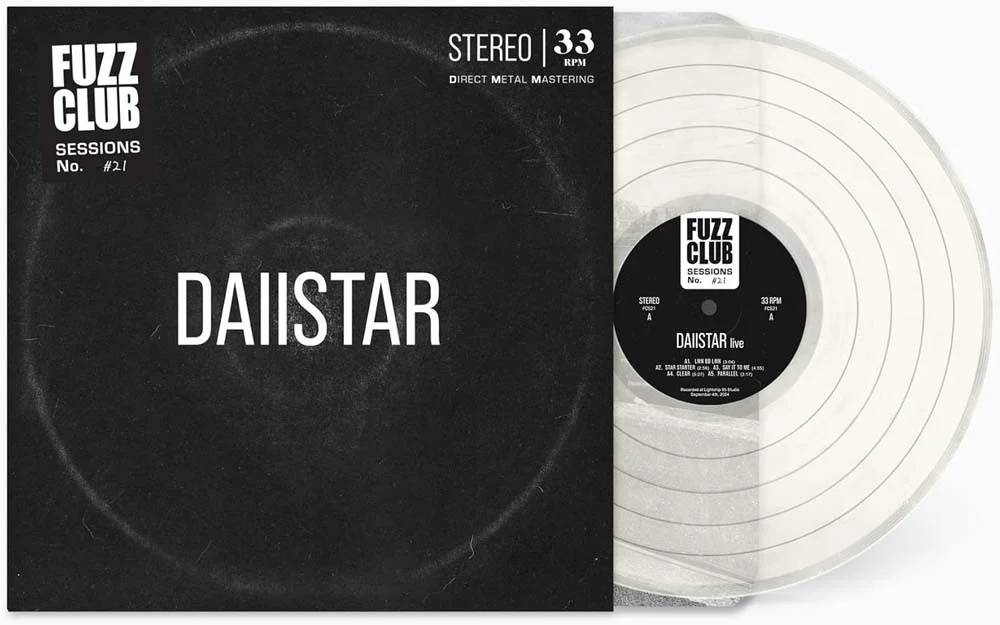 Daiistar Fuzz Club Session Vinyl LP Indies Cloudy Clear 2025
