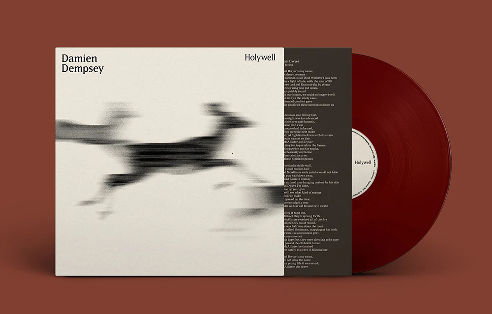 Damien Dempsey Holywell Vinyl LP Dark Red Colour Due Out 26/06/26