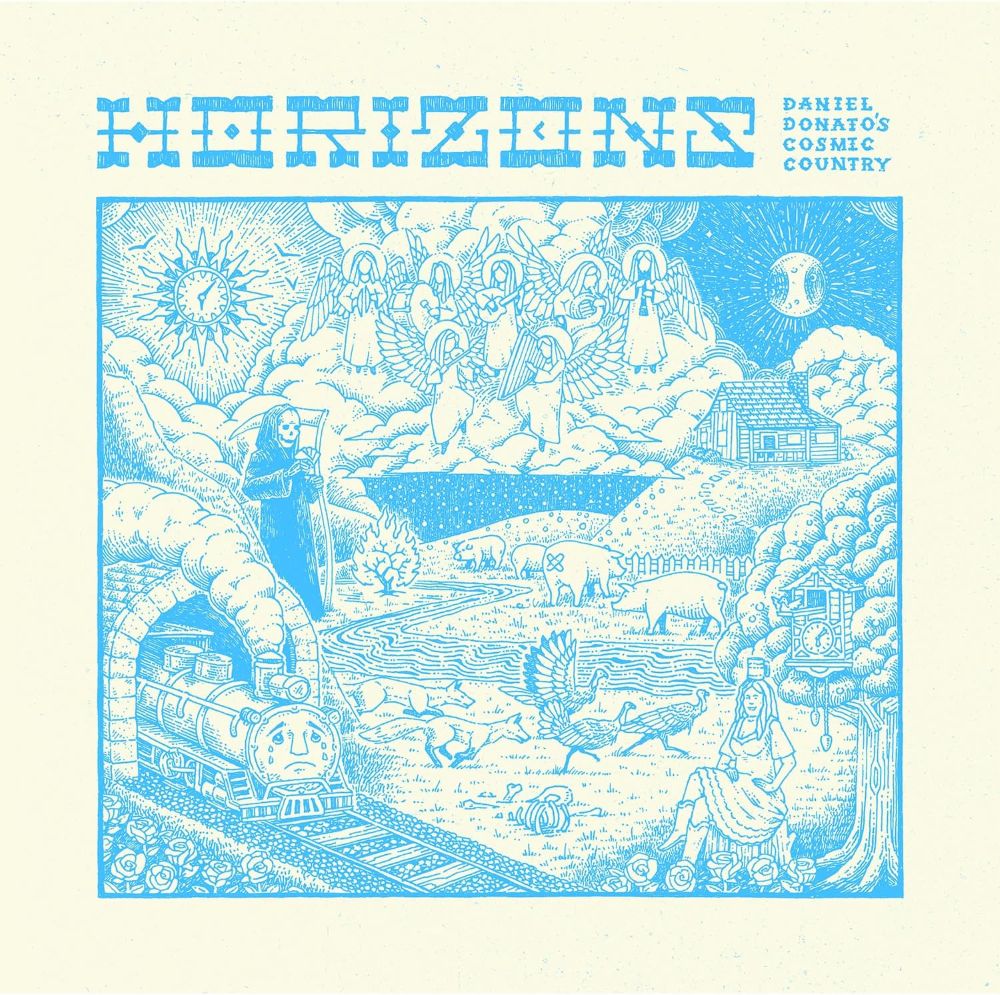 Daniel Donato Horizons Vinyl LP Clear Blue Colour 2025