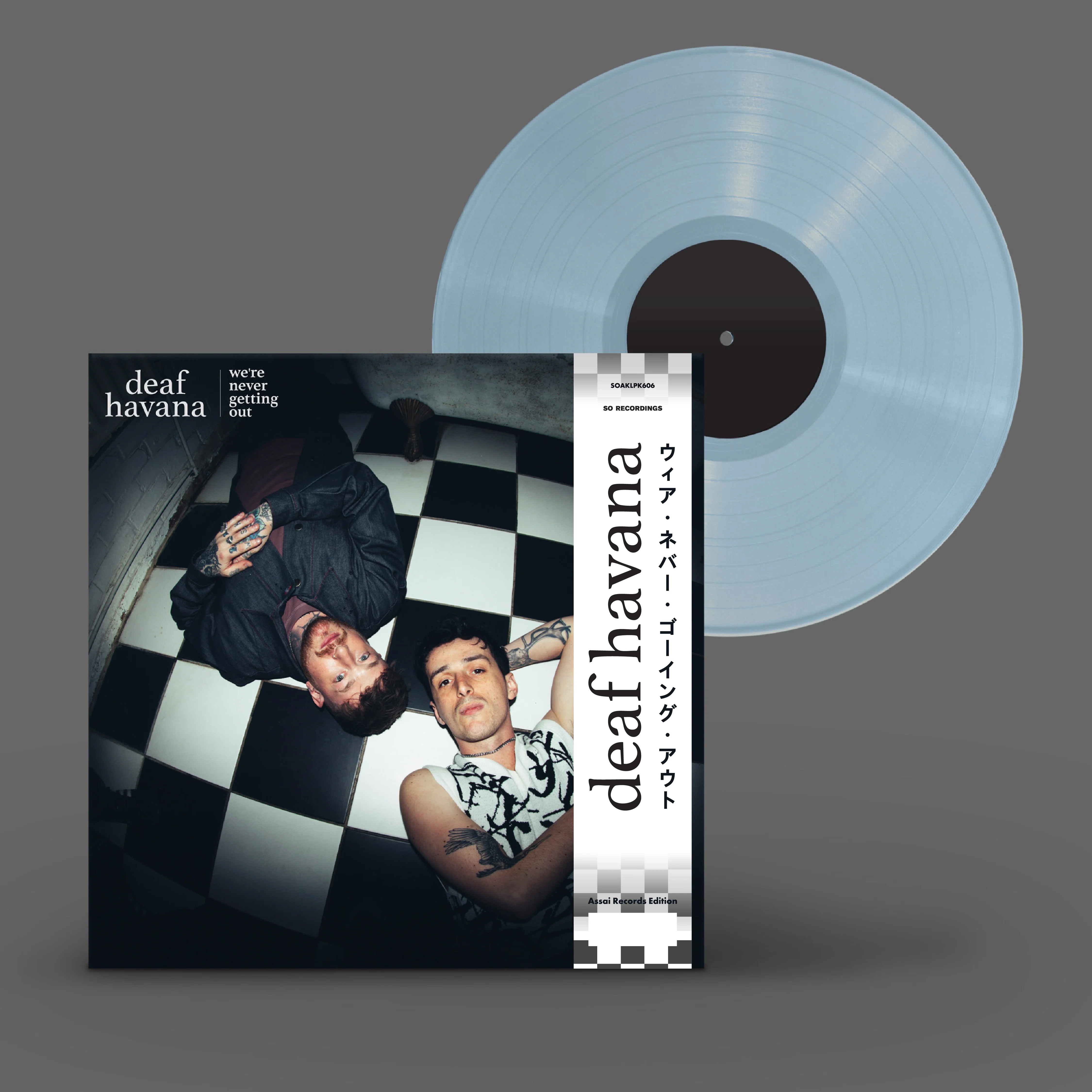 Deaf Havana We're Never Getting Out Vinyl LP Signed Assai Obi Edition Slug Genital Colour 2025 - Image 2
