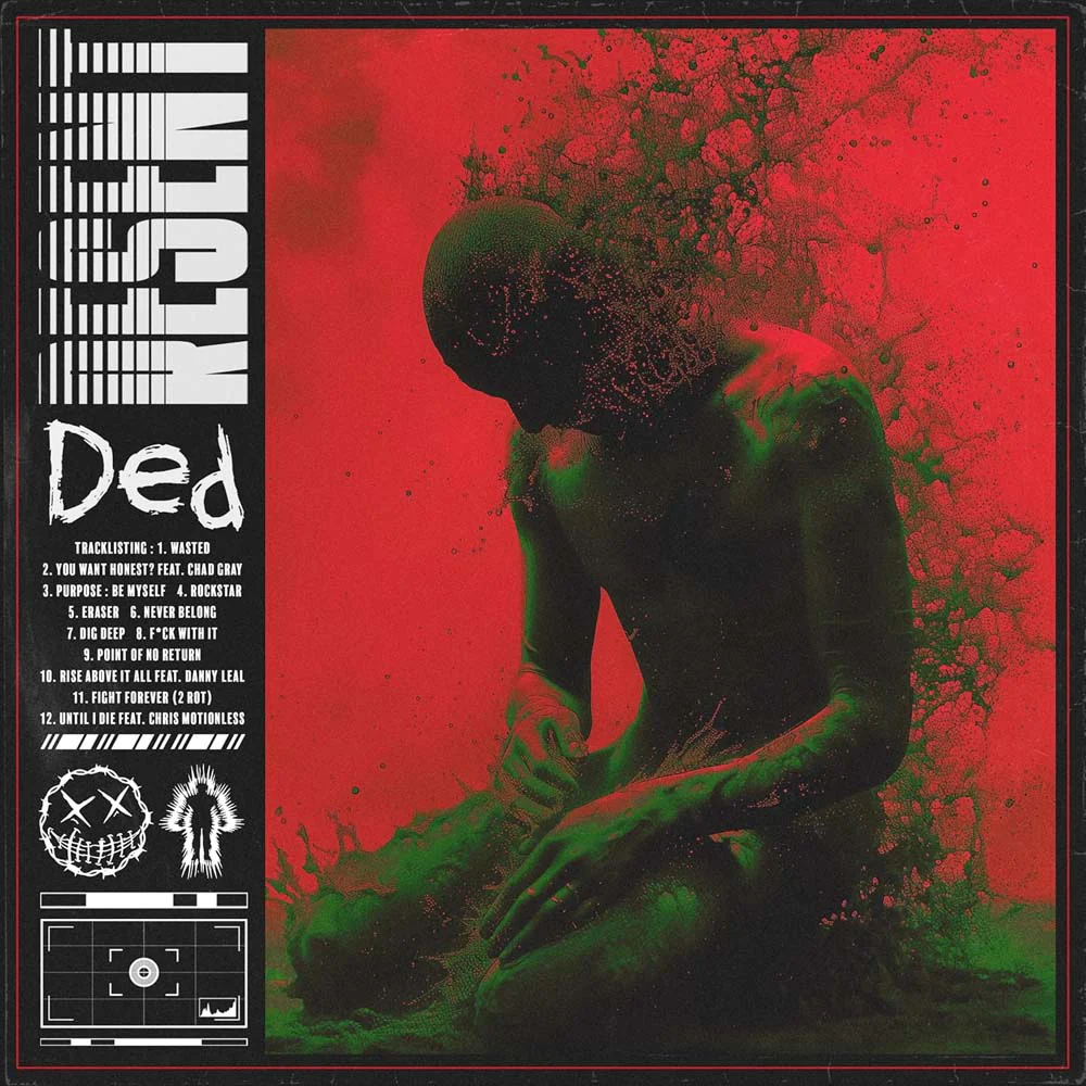 Ded Resent Vinyl LP Transparent Red 2025