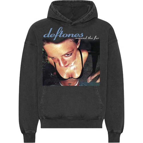 Deftones Around The Fur Charcoal Grey Small Hoodie