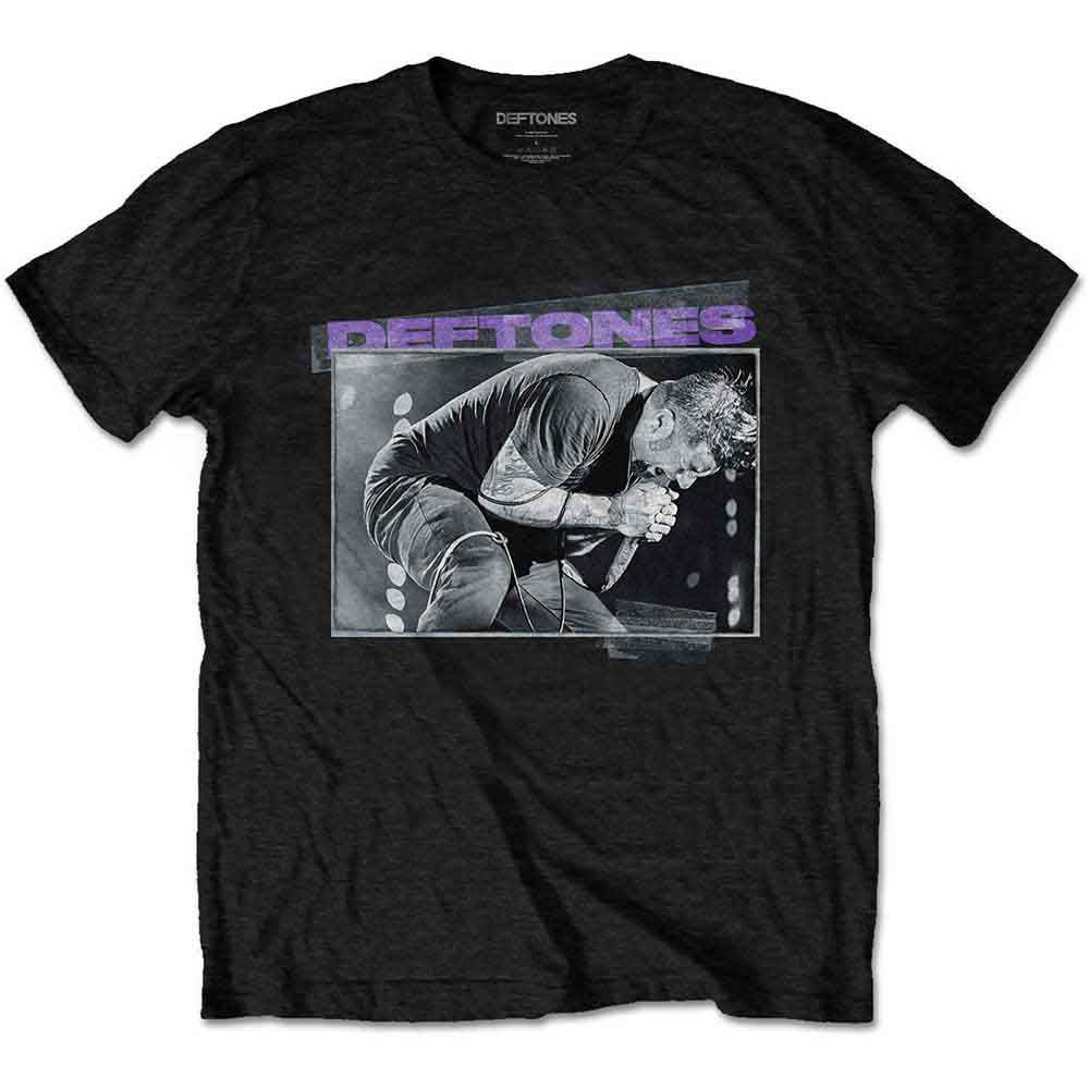 Deftones Chino Live Photo Black Small T-Shirt