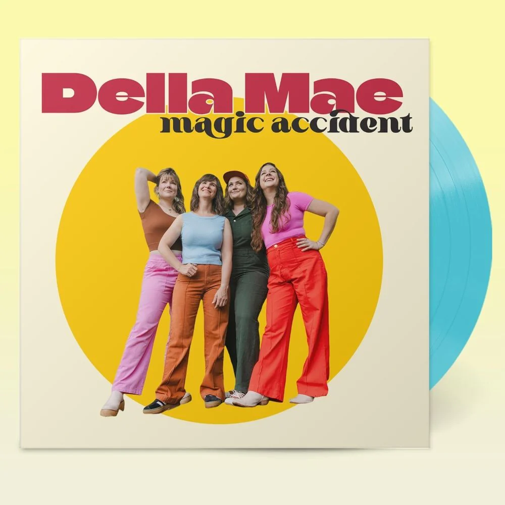Della Mae Magic Accident Vinyl LP Turquoise Colour 2026 - Image 2