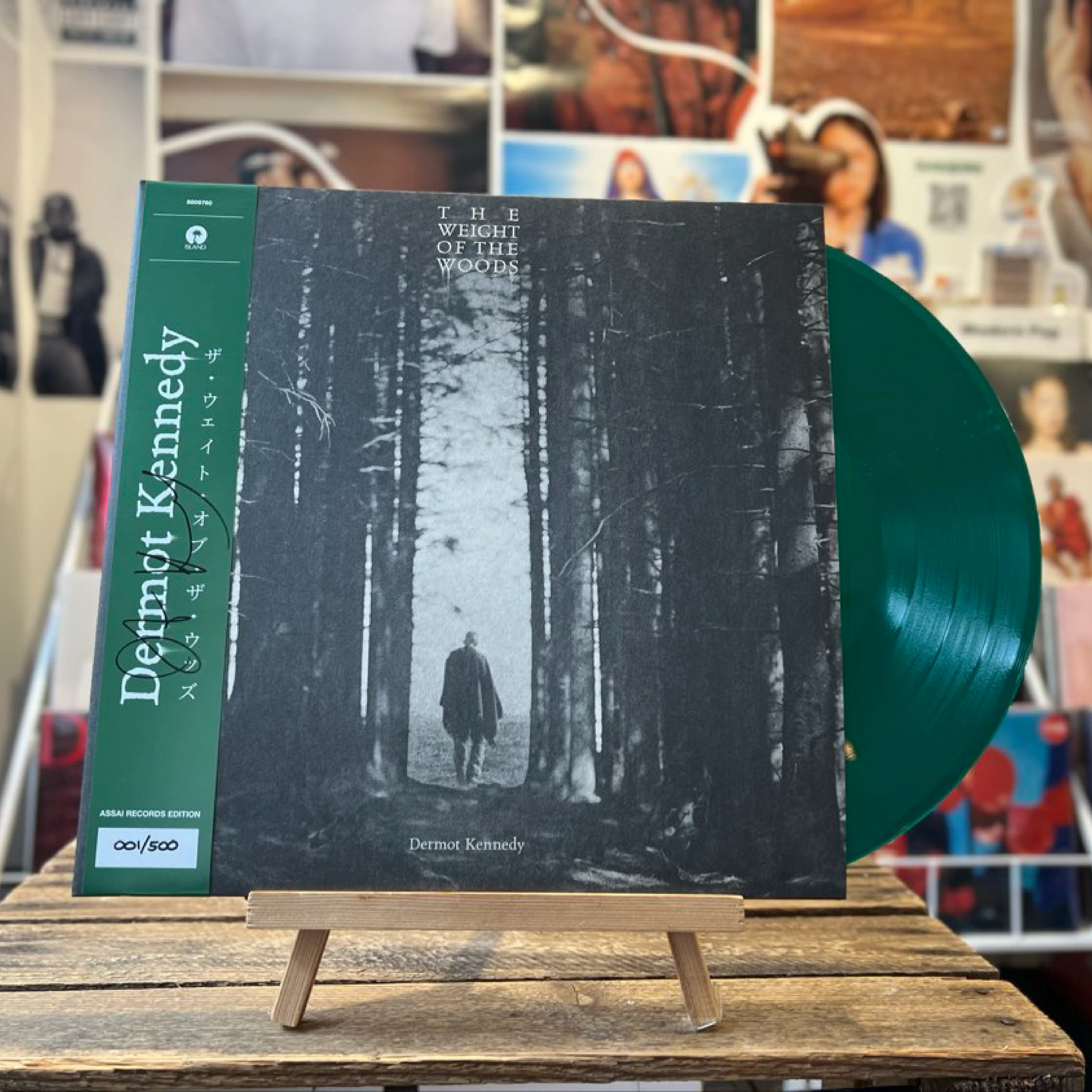 Dermot Kennedy The Weight of the Woods Vinyl LP Signed Assai Obi Edition Transparent Green Colour 2026