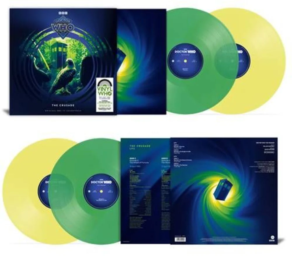 Doctor Who The Crusade Vinyl LP Green & Yellow Translucent Colour 2024 - Image 2