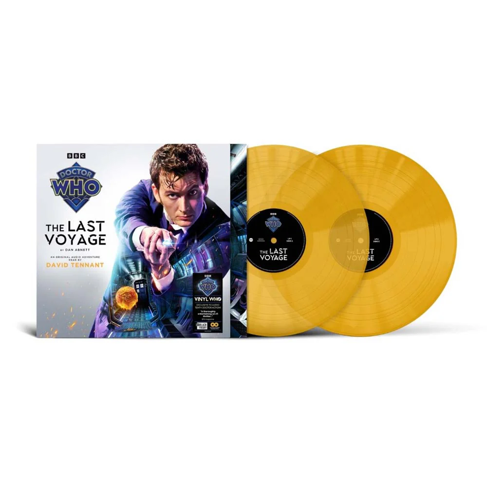 Doctor Who The Last Voyage Vinyl LP Translucent Yellow Black Friday 2025