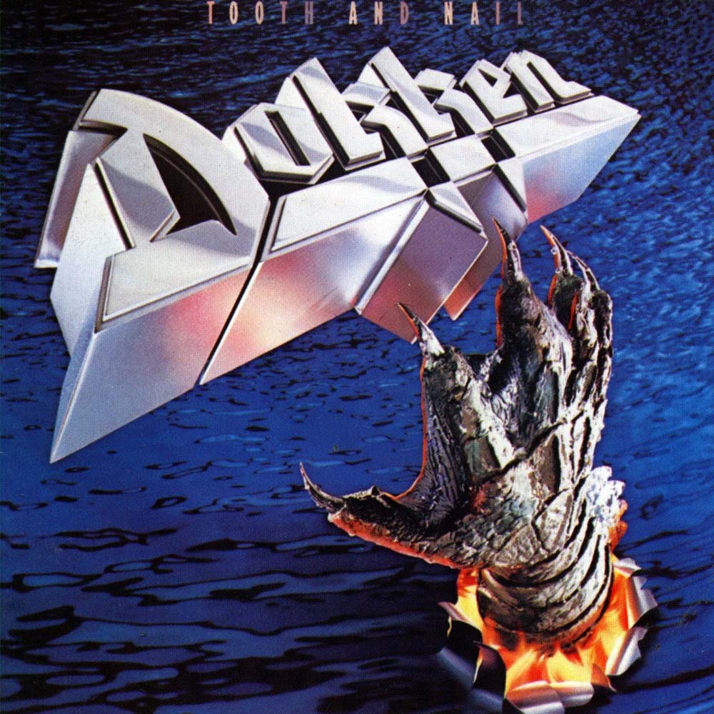 Dokken Tooth And Nail Vinyl LP Blue Colour w/Lenticular Sleeve 2024