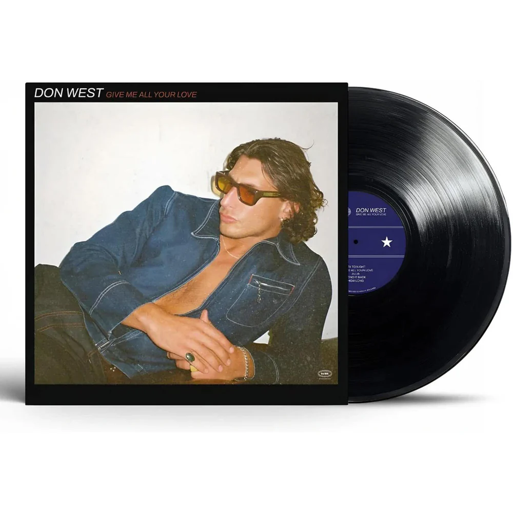 Don West Give Me All Your Love Vinyl LP Red Colour Due Out 05/06/26