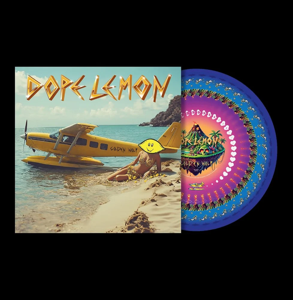 Dope Lemon Golden Wolf Vinyl LP Picture Disc 2025 - Image 2