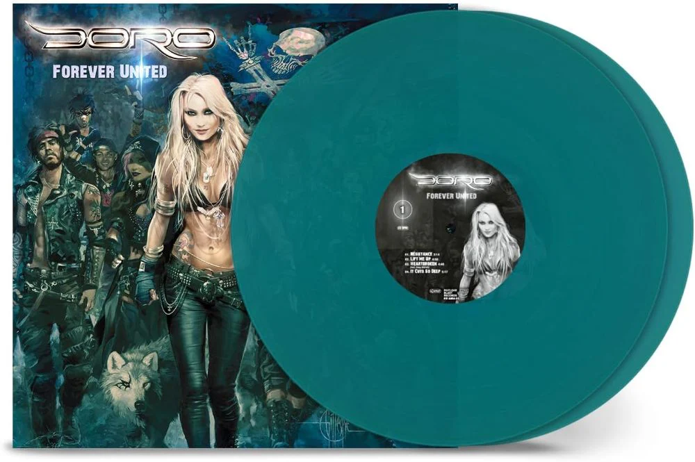 Doro Forever United Vinyl LP Transparent Green Colour 2025