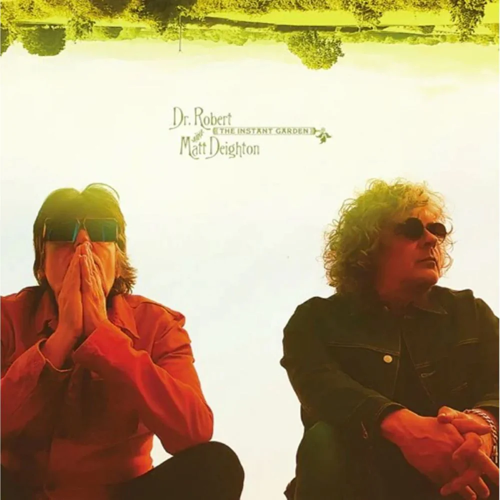 Dr Robert & Matt Deighton The Instant Garden Vinyl LP Rose White Colour 2025