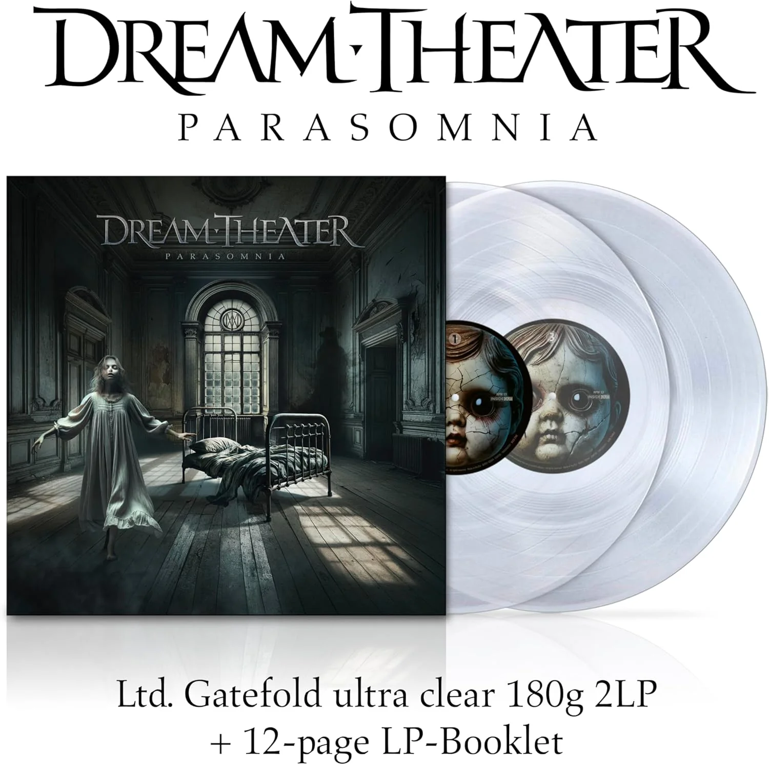 Dream Theater Parasomnia Vinyl LP Ultra Clear Colour 2025 - Image 2